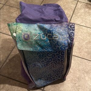 Zuca Purple and Blue Rolling Bag Liner and Cushion
